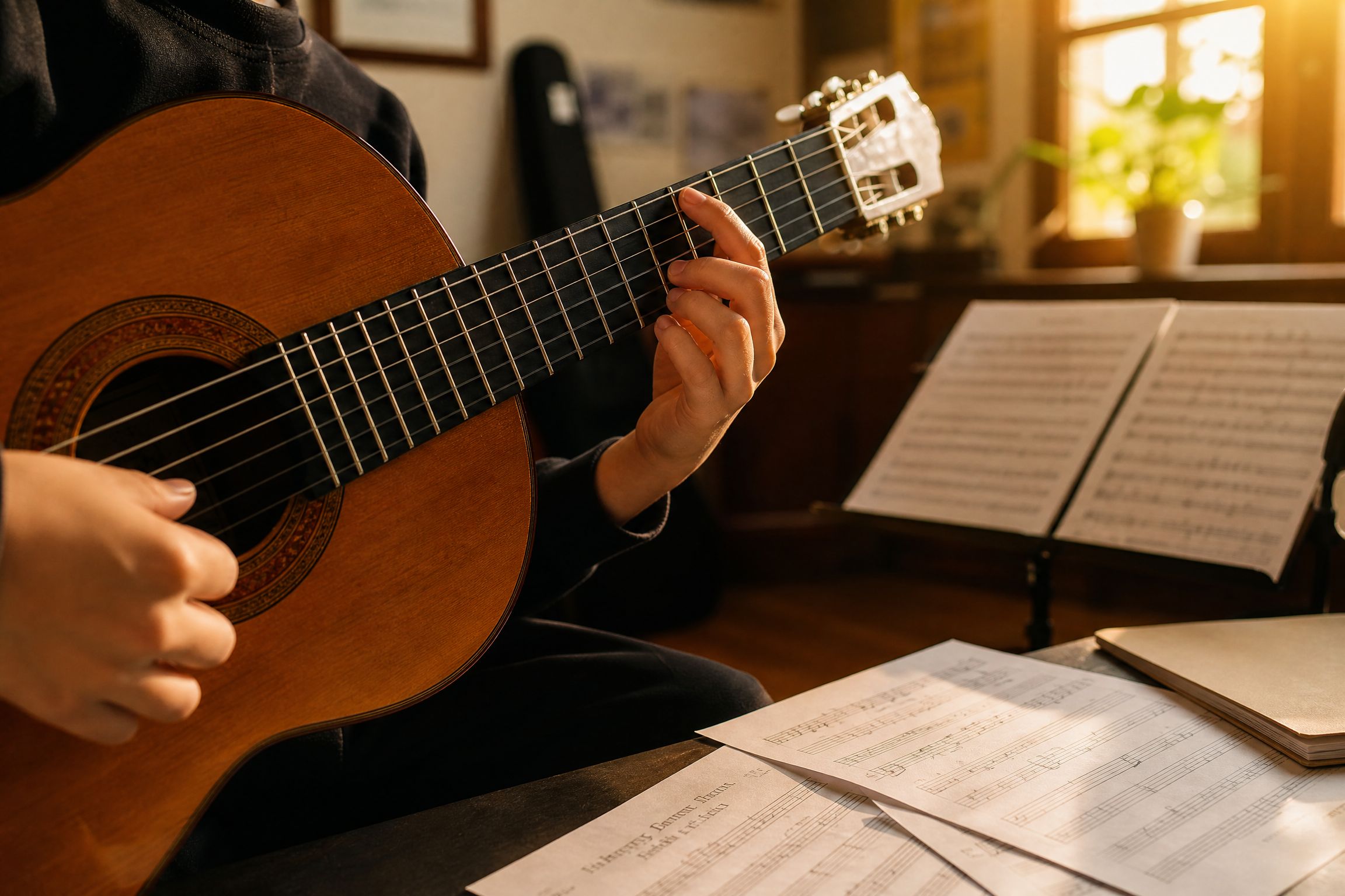 Violão Popular — Aula de violão popular com acordes e ritmos